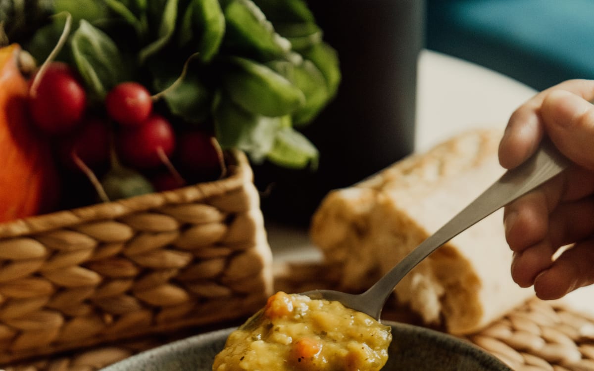Simple Lentil Vegetable Soup recipe